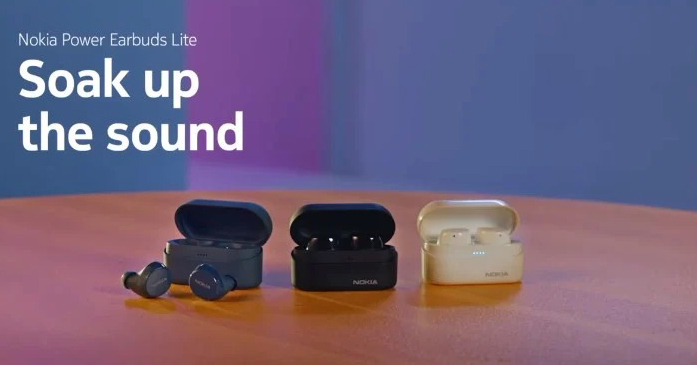 Nokia ra mắt tai nghe Power Earbuds Lite: Bluetooth 5.0, pin 35 tiếng, kháng nước IPX7