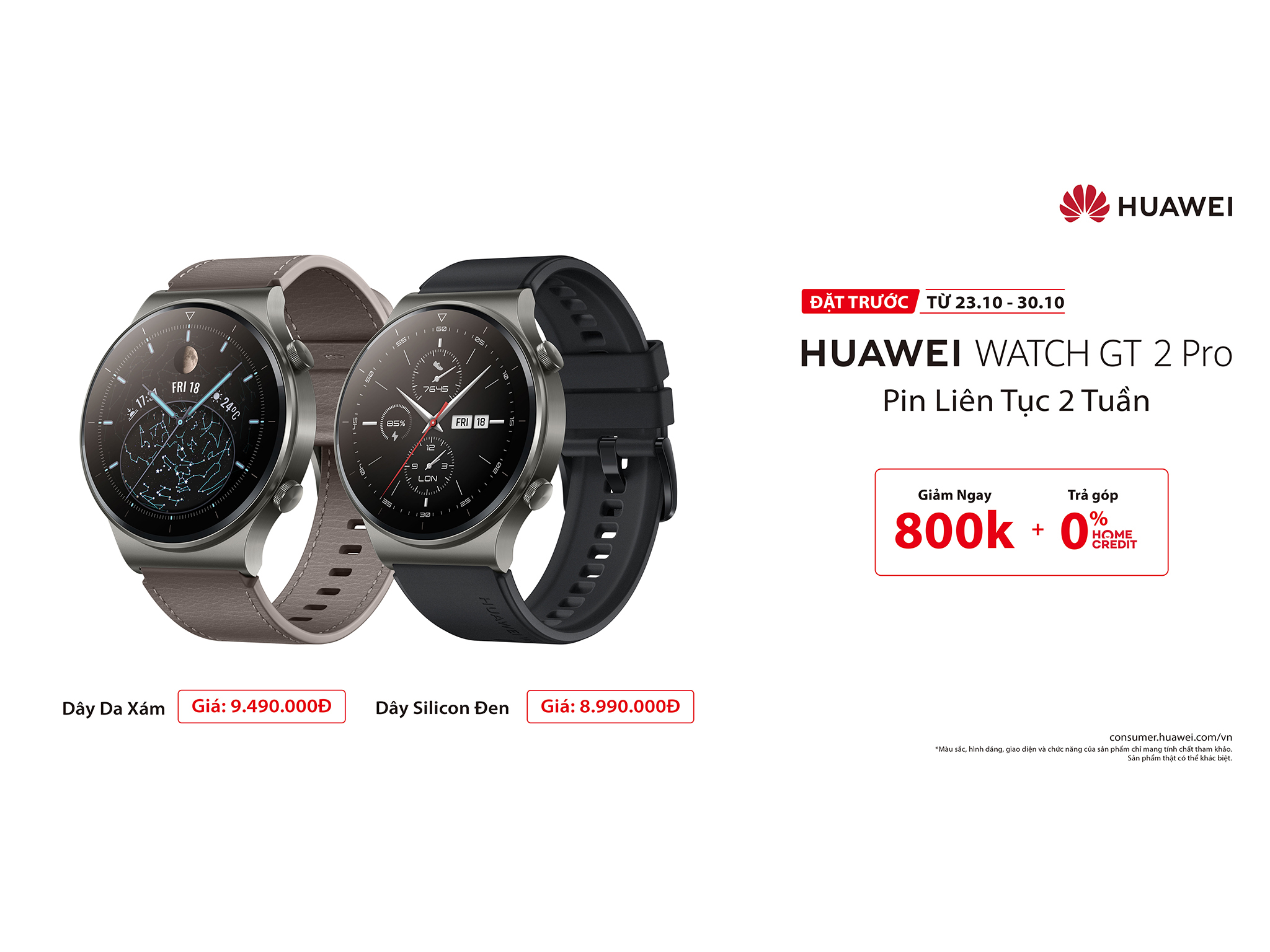 Huawei Watch GT 2 Pro ra mắt tại VN: Thiết kế cao cấp, pin 2 tuần cực trâu, nhiều tính năng sức khỏe, giá từ 8.99 triệu đồng