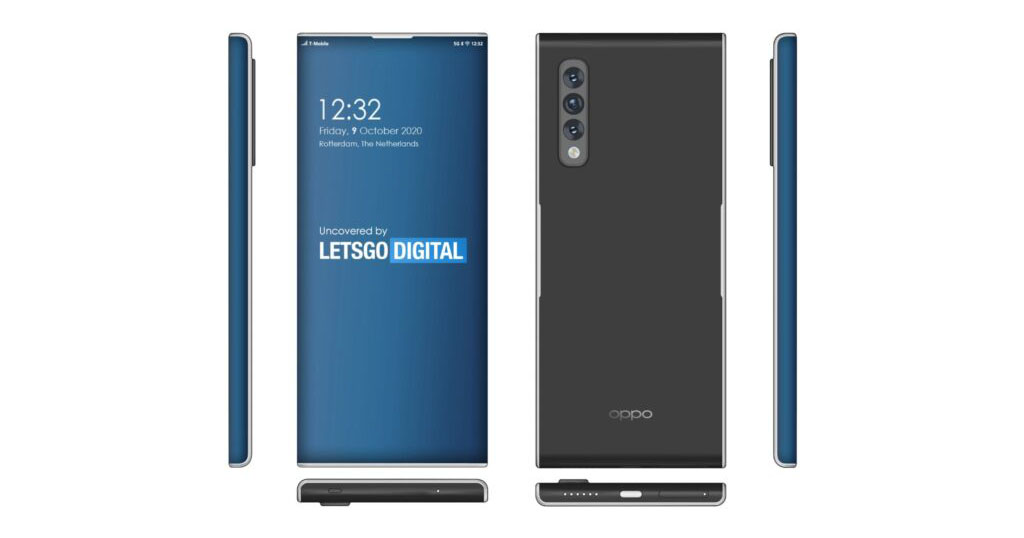 Lộ bằng chứng cho thấy OPPO đang phát triển smartphone có màn hình thác nước
