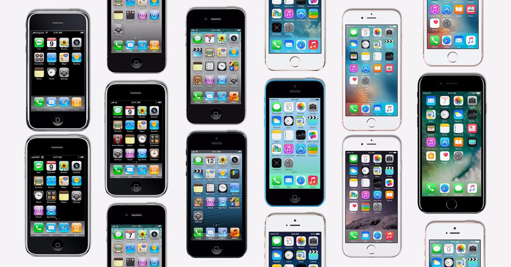[Infographic] Tóm tắt lịch sử iPhone: Bạn có biết đâu là iPhone đầu tiên có 2G, 3G, 4G?
