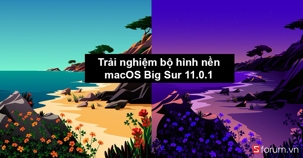 Mời tải về bộ hình nền mới trên macOS Big Sur 11.0.1 (Beta) cho mọi PC