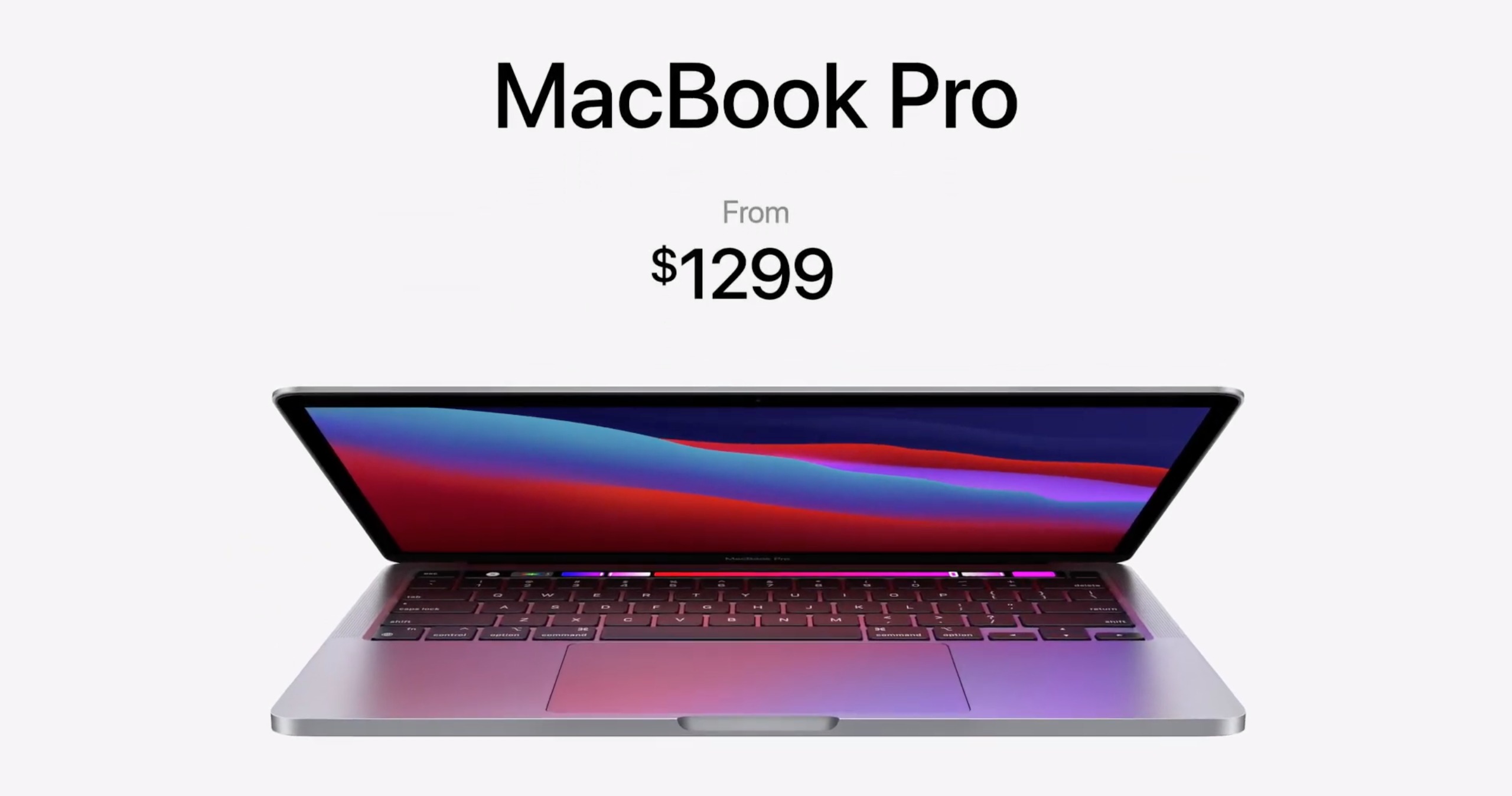 Apple ra mắt MacBook Pro 13" mới: Apple M1, nhanh hơn 2.8 lần, pin 20 giờ, giá từ 1299 USD