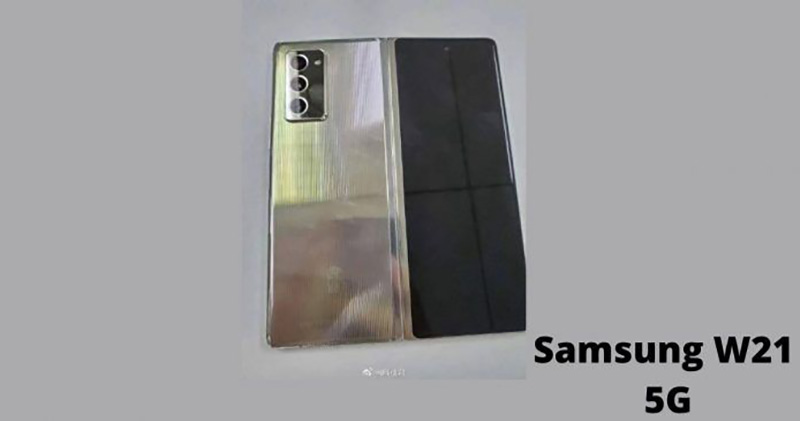 Samsung W21 5G lần đầu lộ ảnh thực tế trước ngày ra mắt