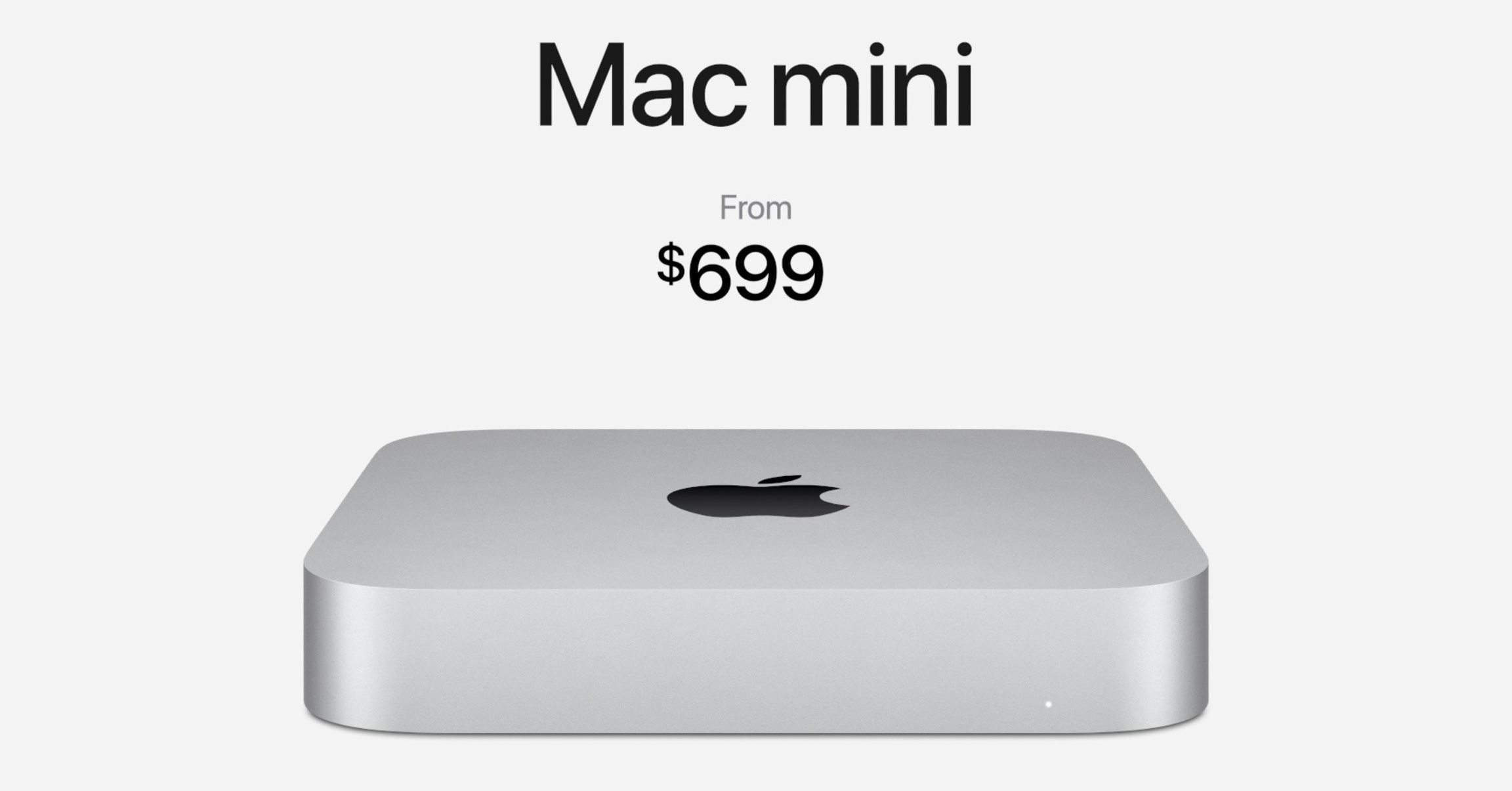 Apple ra mắt Mac mini mới với chip M1: Nhanh gấp 3 lần thế hệ trước, giá từ 699 USD