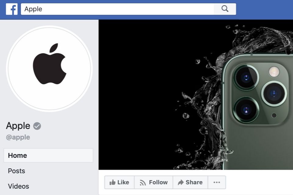 Chuyện Facebook gỡ "tick xanh" fanpage của Apple: Thực chất Apple chưa từng có tick xanh! Chuyện Facebook gỡ "tick xanh" fanpage của Apple: Thực chất Apple chưa từng có tick xanh!