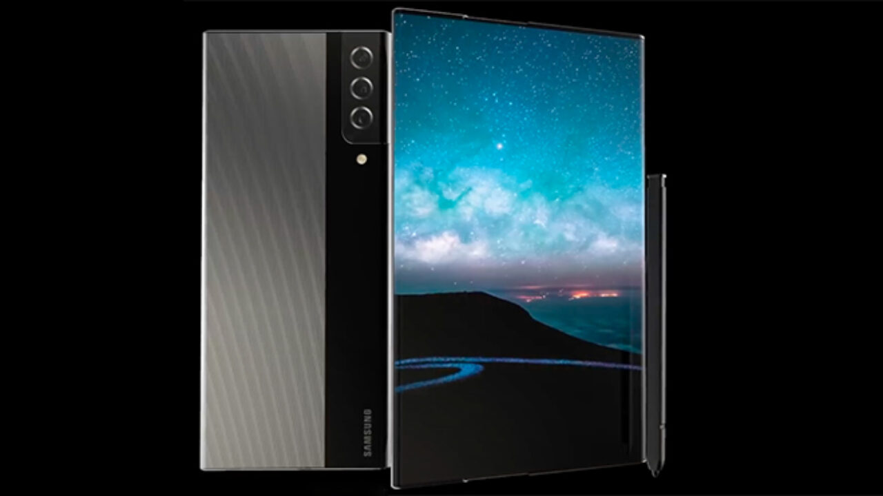 Chiêm ngưỡng concept Galaxy Scroll màn hình cuộn, sẽ thay thế dòng Galaxy Note trong tương lai?