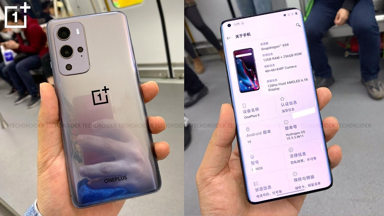 OnePlus 9 tiếp tục lộ ảnh thực tế kèm thông số phần cứng