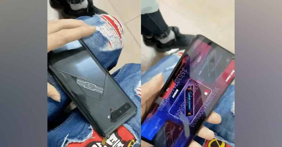 ASUS ROG Phone 4 lộ video trên tay: Màn hình phụ ở mặt lưng, 3 camera sau