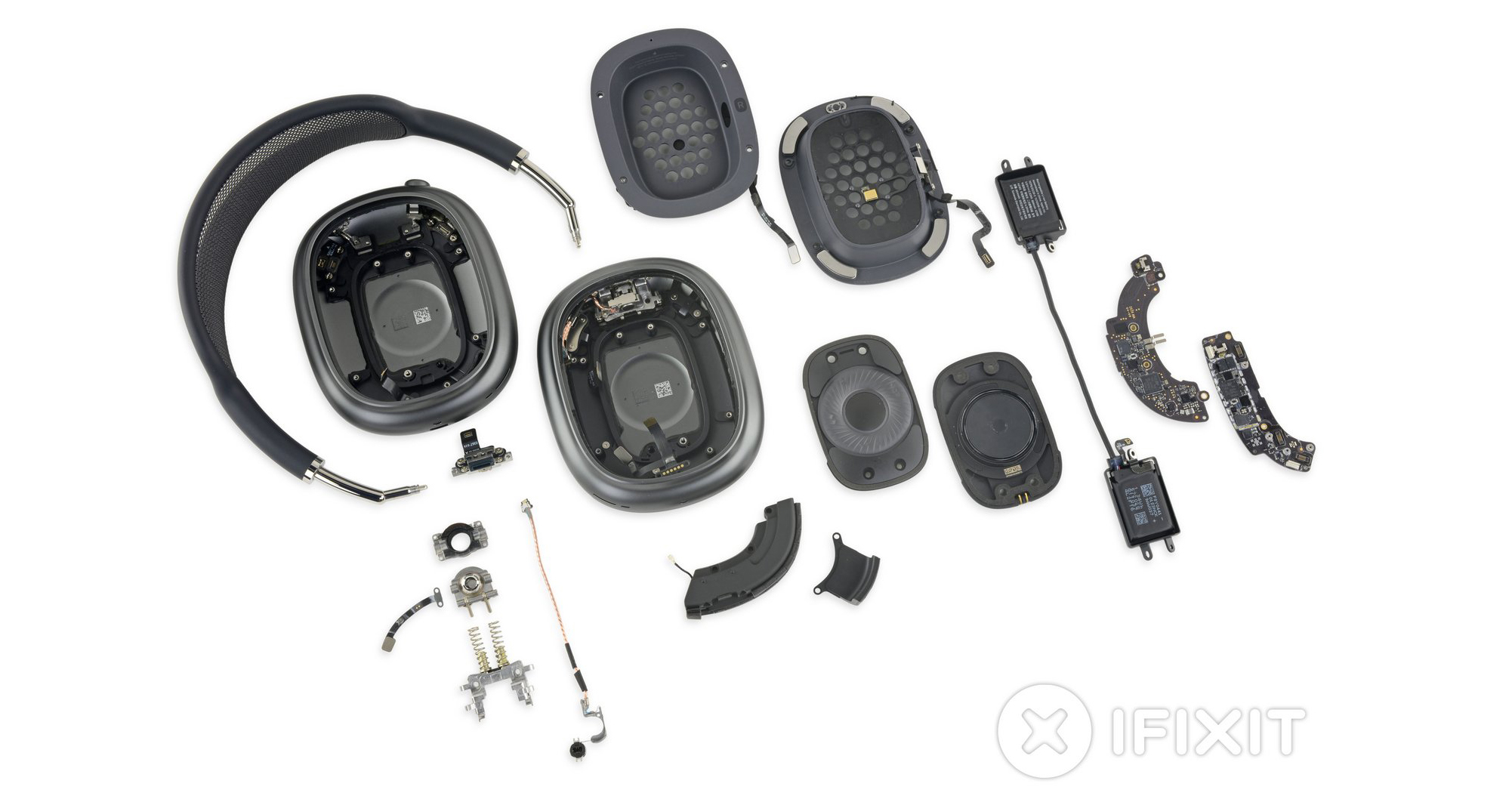 iFixit “mổ bụng” AirPods Max: Thiết kế phức tạp nhưng dễ sửa hơn AirPods và AirPods Pro