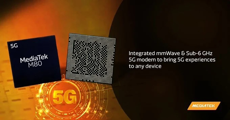 MediaTek ra mắt modem Helio M80: Modem đầu tiên hỗ trợ 5G mmWave của MediaTek