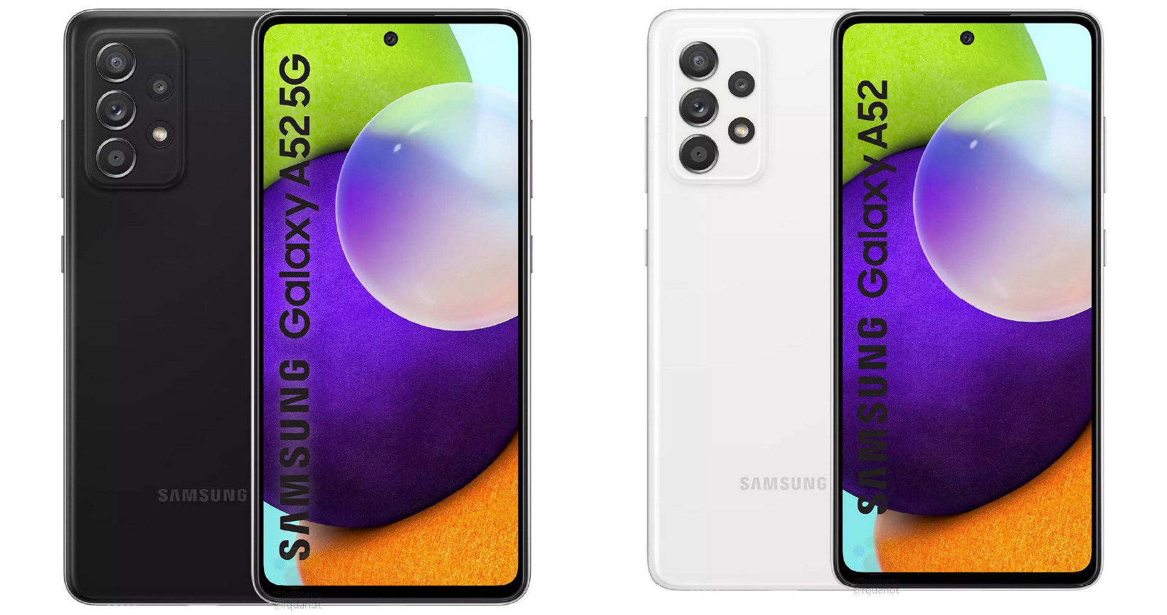 Galaxy A52 4G và 5G lộ tất tần tật thông tin về thiết kế, cấu hình và giá bán trước ngày ra mắt