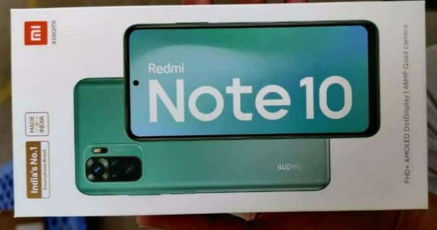 Rò rỉ hộp bán lẻ Redmi Note 10, xác nhận dùng màn hình AMOLED cao cấp