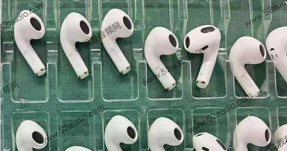 AirPods 3 tiếp tục lộ ảnh thực tế với thiết kế không như tưởng tượng AirPods 3 tiếp tục lộ ảnh thực tế với thiết kế không như tưởng tượng