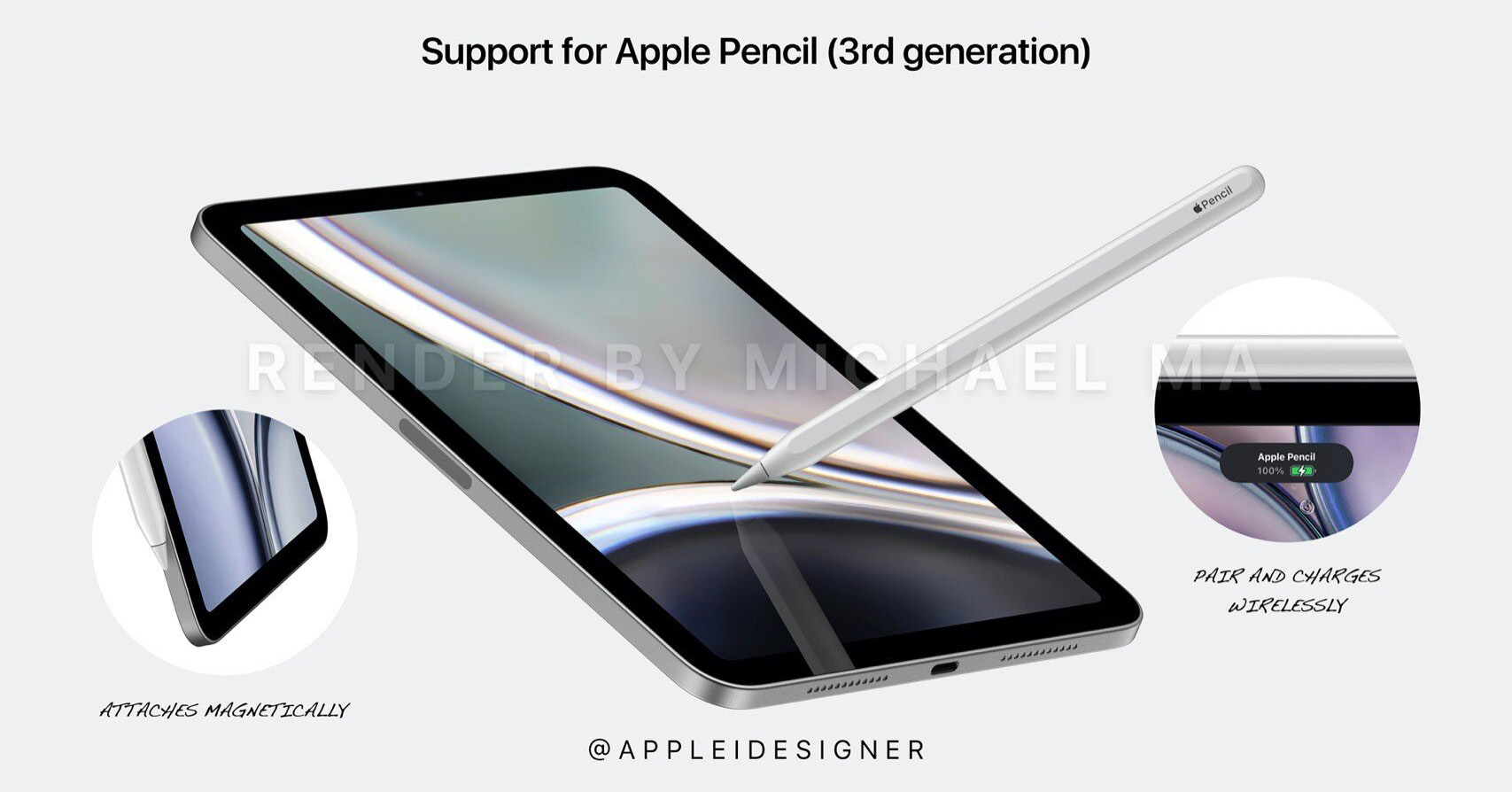 Chiêm ngưỡng thiết kế tuyệt đẹp của iPad mini 2021 trong bản concept mới