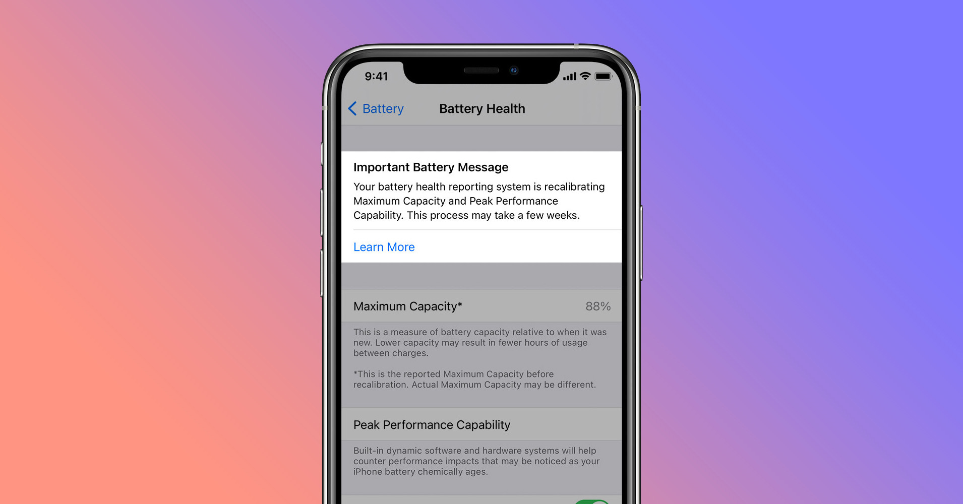 Đây là cách mà tính năng hiệu chuẩn pin trên iOS 14.5 hoạt động