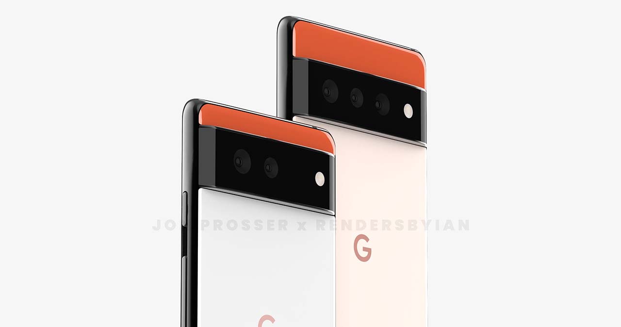 Google Pixel 6 và Pixel 6 Pro lộ ảnh render với thiết kế “siêu” đẹp