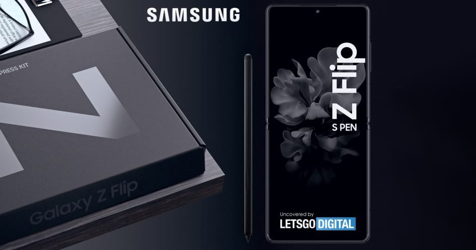 Galaxy Z Flip trong tương lai có thể được Samsung trang bị bút S Pen