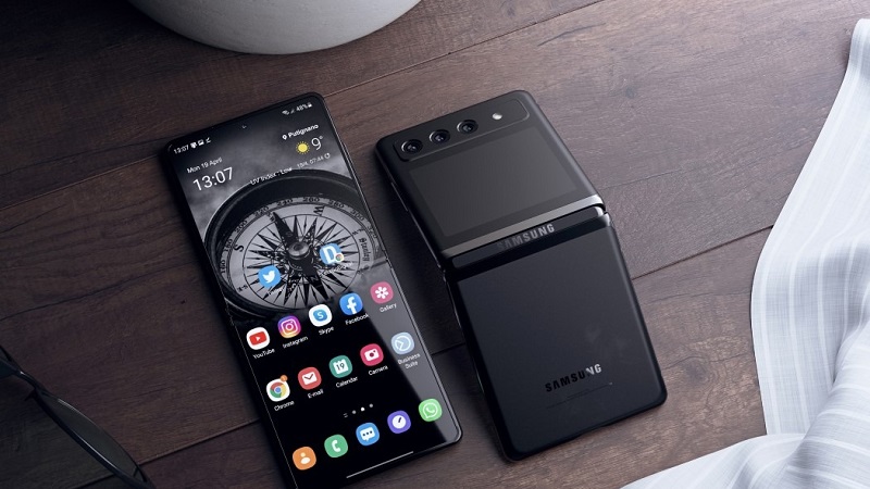 Galaxy Z Flip 3 rò rỉ nhiều hình ảnh quảng cáo, tiết lộ các chi tiết thiết kế độc đáo, đẳng cấp