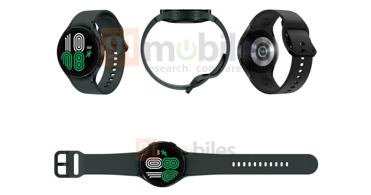 Samsung Galaxy Watch 4 lộ ảnh render chính thức, các tính năng chính được tiết lộ