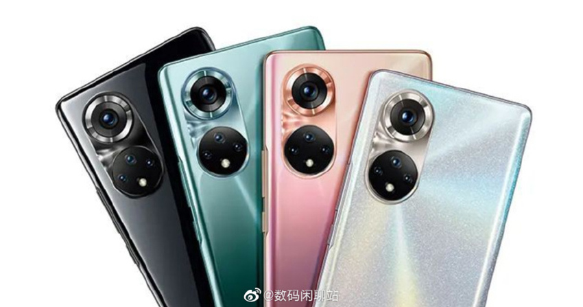 Honor 50 Pro lộ ảnh render sắc nét, xác nhận có cụm camera sau độc, lạ và 4 tùy chọn màu sắc