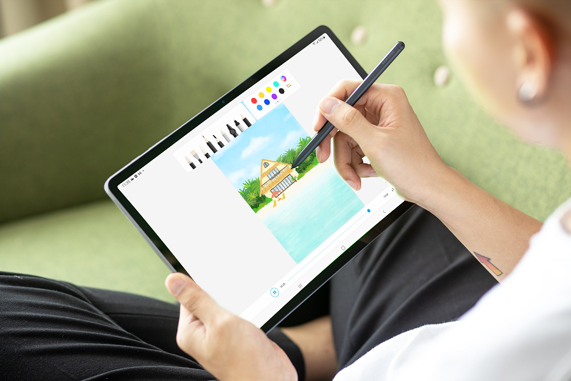 Hiệu năng đột phá – trợ thủ đắc lực bên bạn cả ngày dài: Chỉ có thể là Galaxy Tab S7 FE