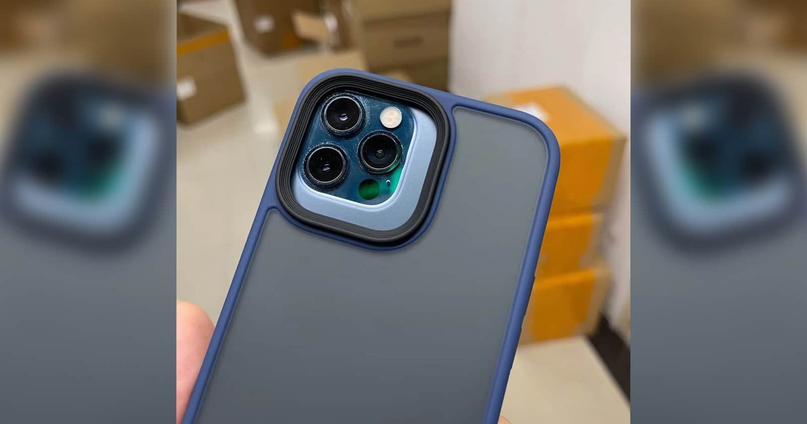 iPhone 13 Pro Max lộ ảnh ốp lưng với cụm camera sau lớn hơn