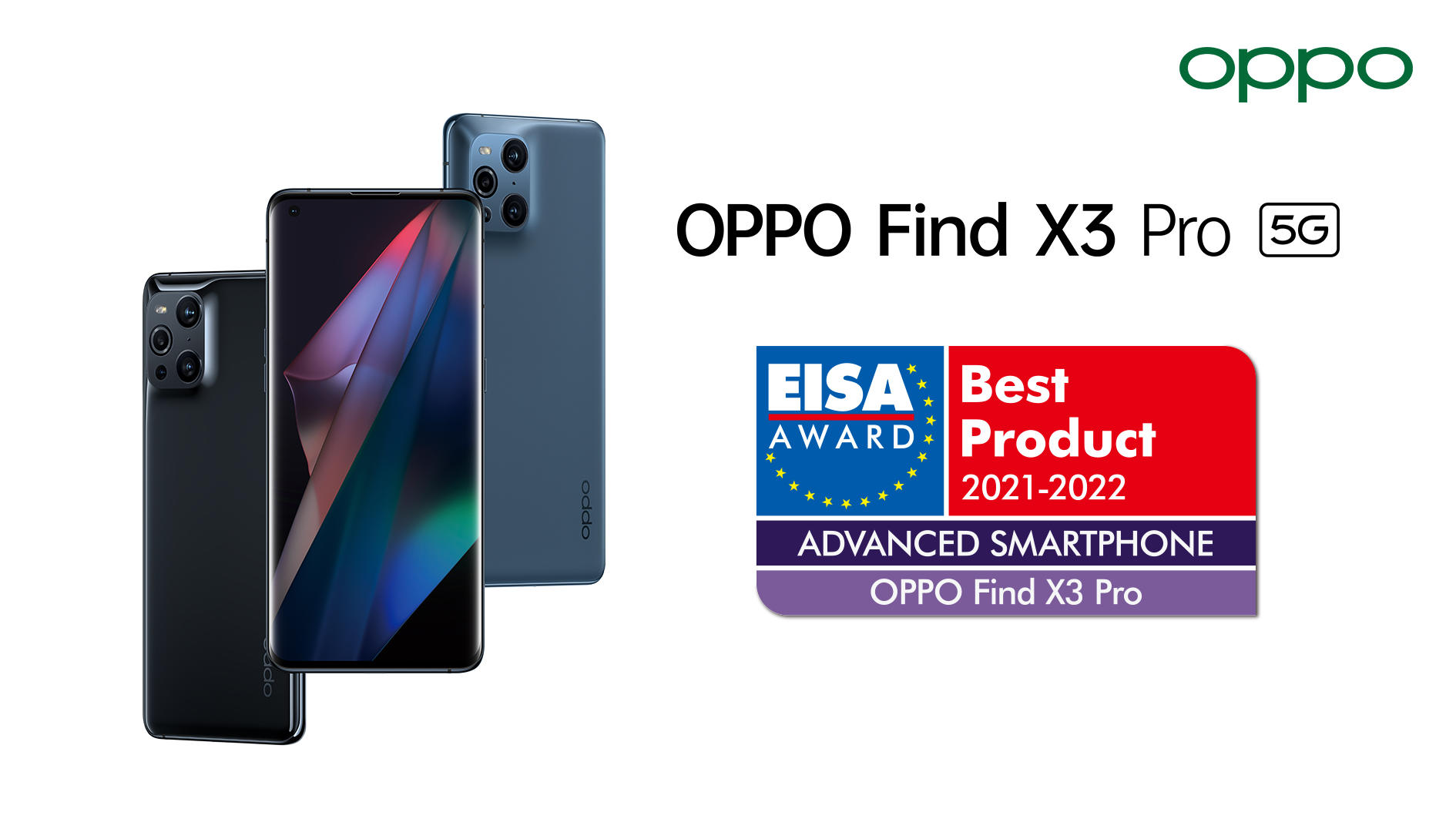 OPPO Find X3 Pro đạt giải thưởng "Smartphone tiên phong"
