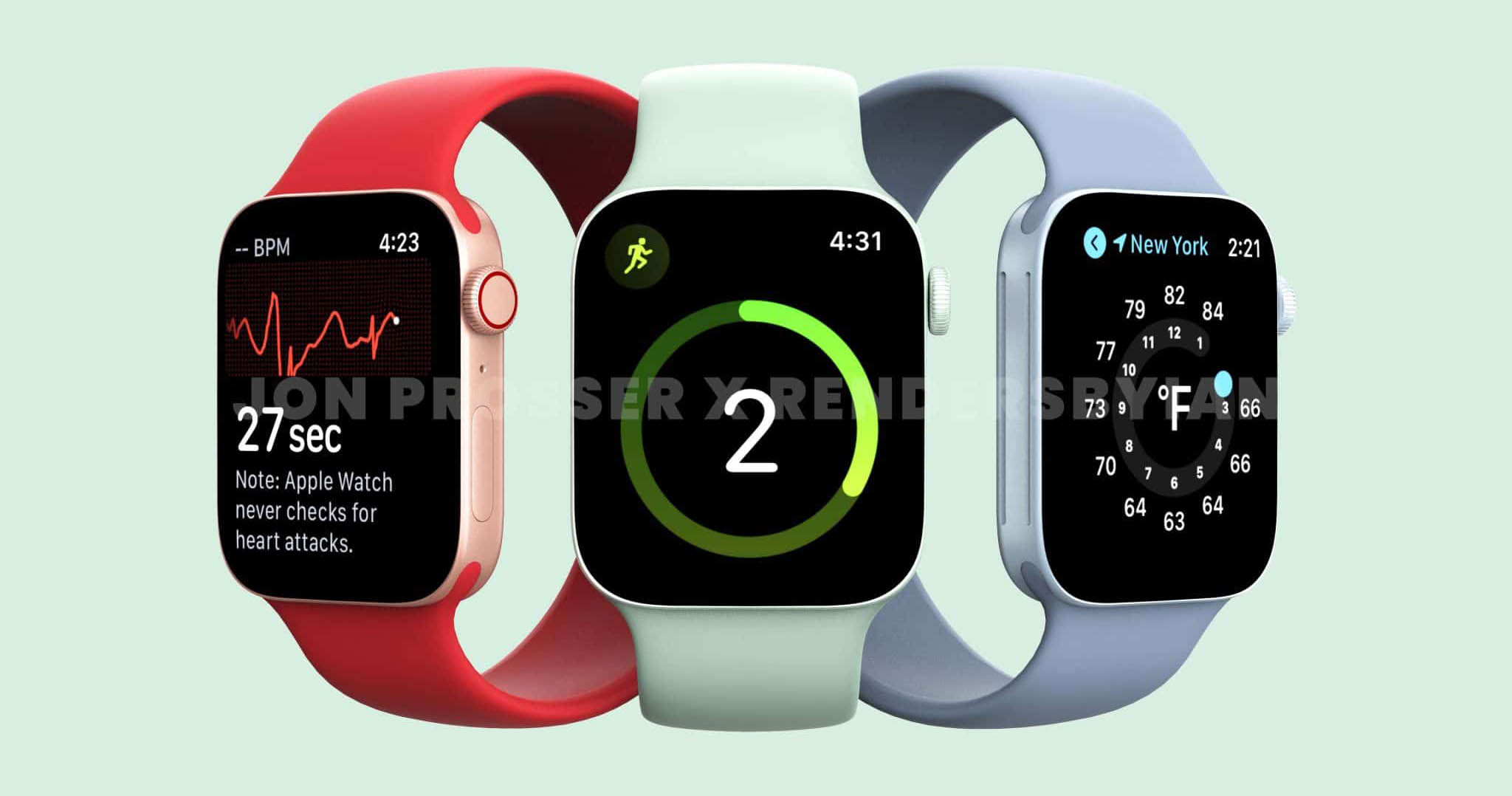 Hình ảnh bị rò rỉ trước đó của Apple Watch Series 7 hóa ra là của Apple Watch Series 8