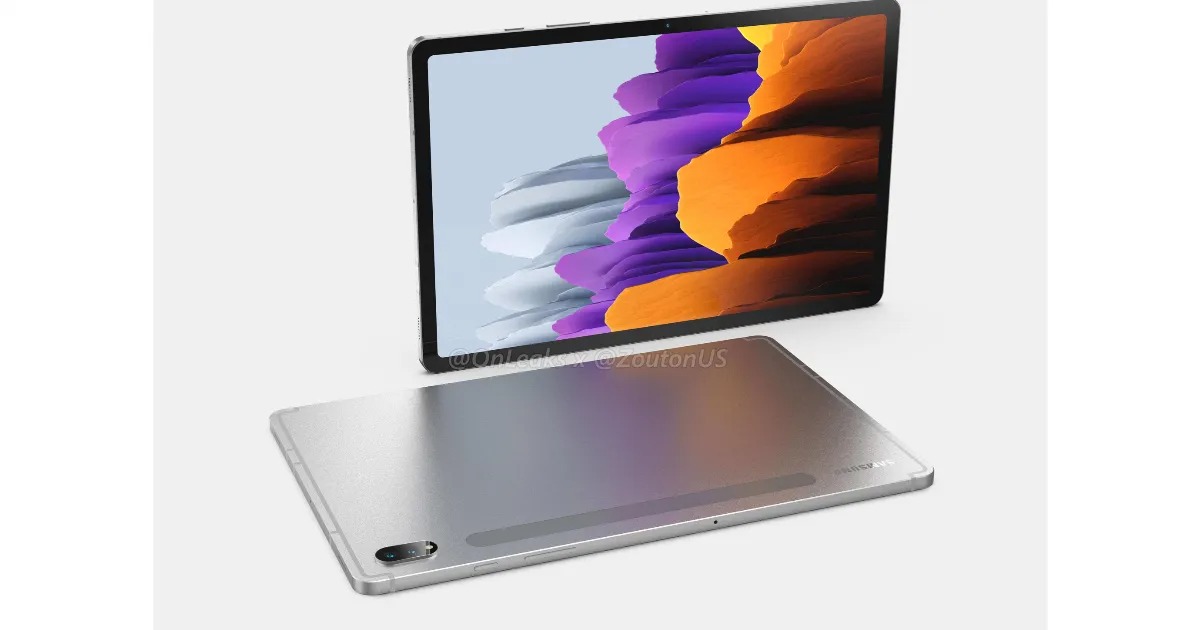 Rò rỉ ảnh render và thông số kĩ thuật của Samsung Galaxy Tab S8 11 inch