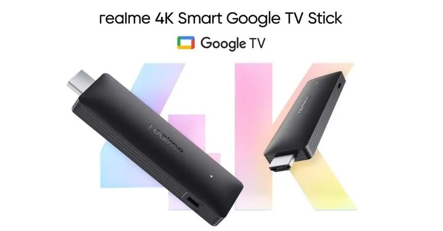 Realme ra mắt 4K Smart Google TV Stick: Đầu ra 4K 60Hz, điều khiển giọng nói, giá 1.2 triệu đồng
