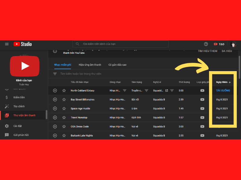 Youtube Audio Library là gì? Hướng dẫn nghe nhạc bản quyền với Youtube Audio trong tích tắc