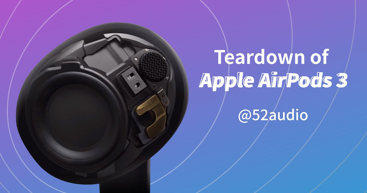 “Mổ bụng” AirPods 3 cho thấy sự khác biệt so với AirPods Pro mặc dù sở hữu thiết kế tương tự