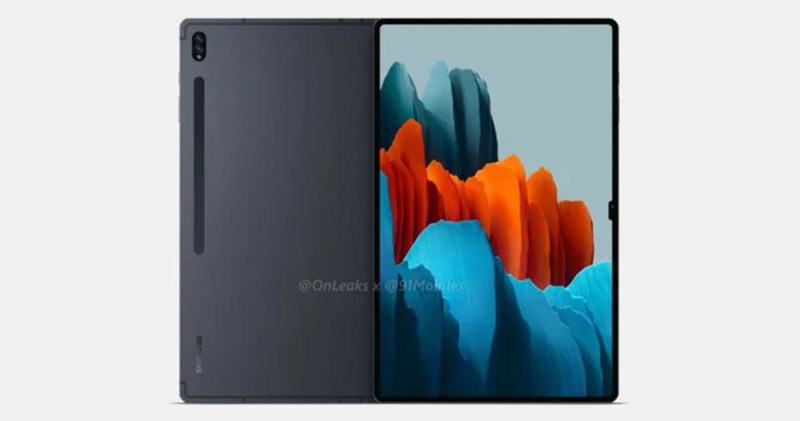 Bộ ba tablet cao cấp Galaxy Tab S8 lộ ảnh render chính thức trước khi ra mắt
