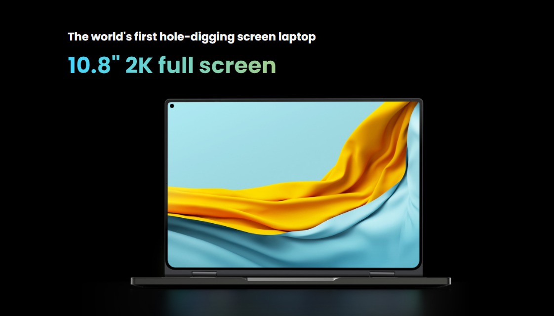 Đây là chiếc laptop màn hình "đục lỗ" đầu tiên trên thế giới, giá chỉ 14 triệu đồng