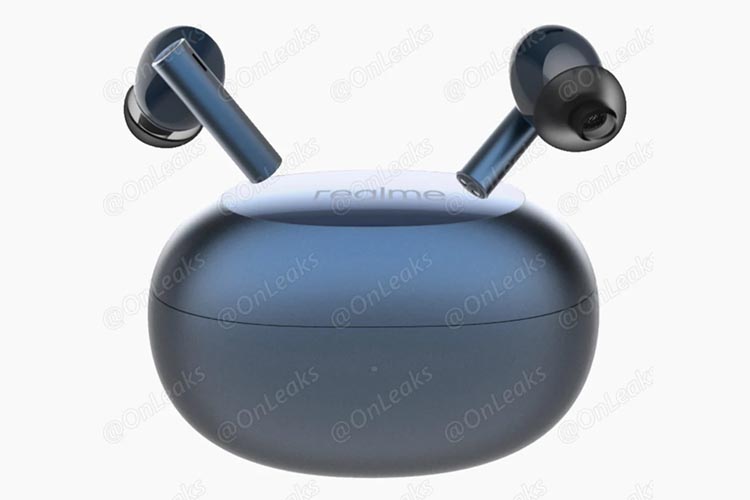 Realme Buds Air 3 lộ ảnh render mới, thông số kỹ thuật chính cũng được xác nhận