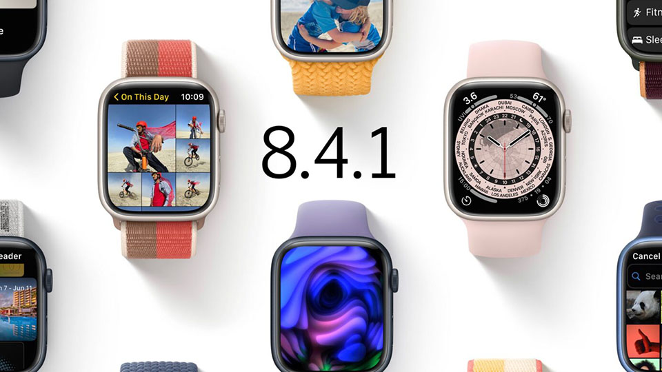 Apple phát hành watchOS 8.4.1 với các bản sửa lỗi cho Apple Watch Series 4 trở lên