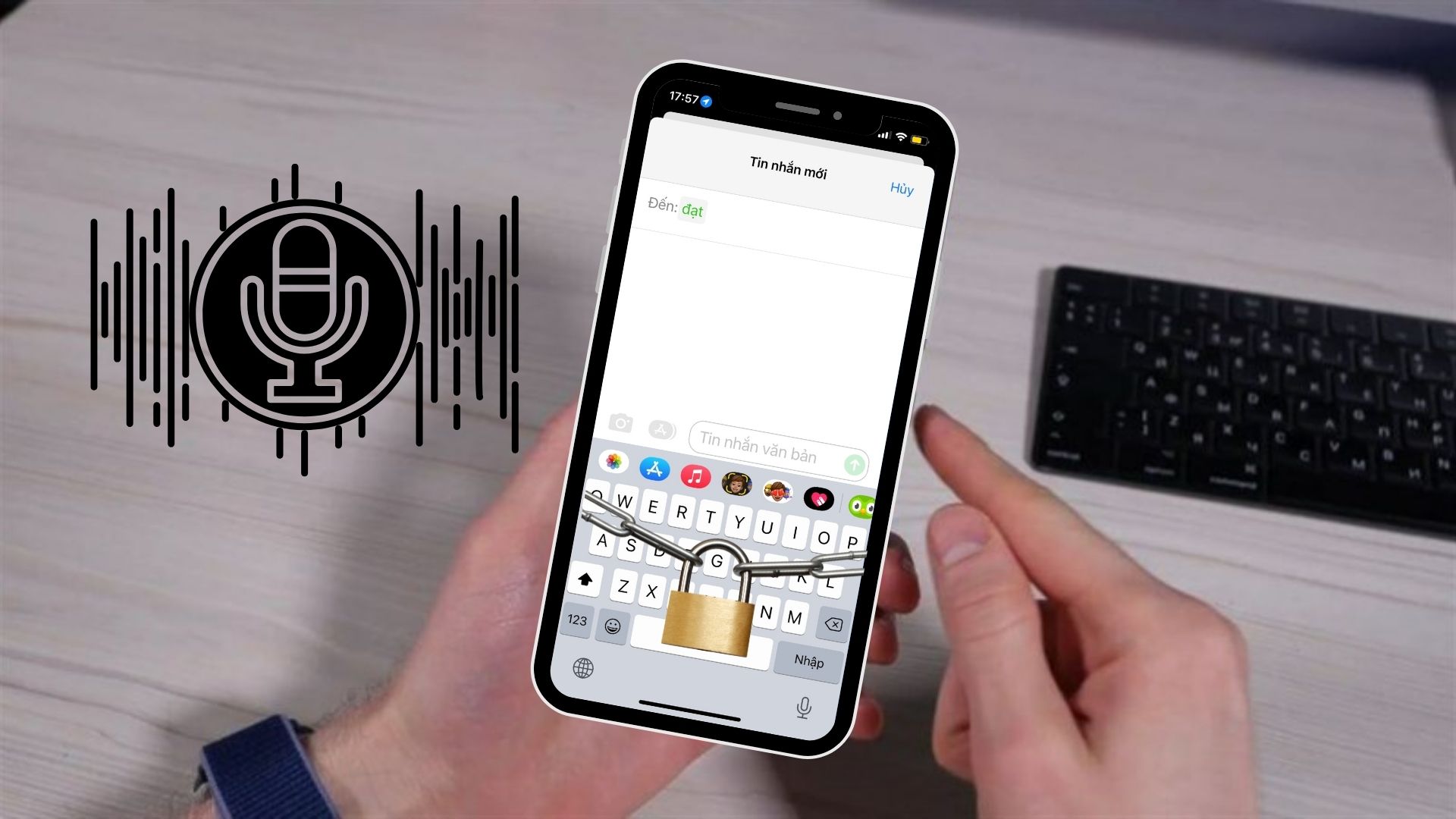 Soạn thảo văn bản không cần chạm vào bàn phím ảo trên iPhone/ iPad liệu có thể?