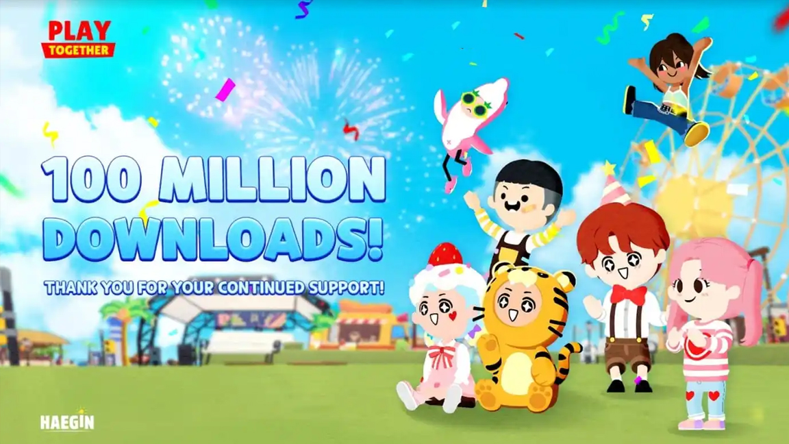 Play Together tặng quà cho game thủ nhân dịp đạt mốc 100 triệu lượt tải về qua 2 mùa dịch, bạn đã nhận chưa? Play Together tặng quà cho game thủ nhân dịp đạt mốc 100 triệu lượt tải về qua 2 mùa dịch, bạn đã nhận chưa?