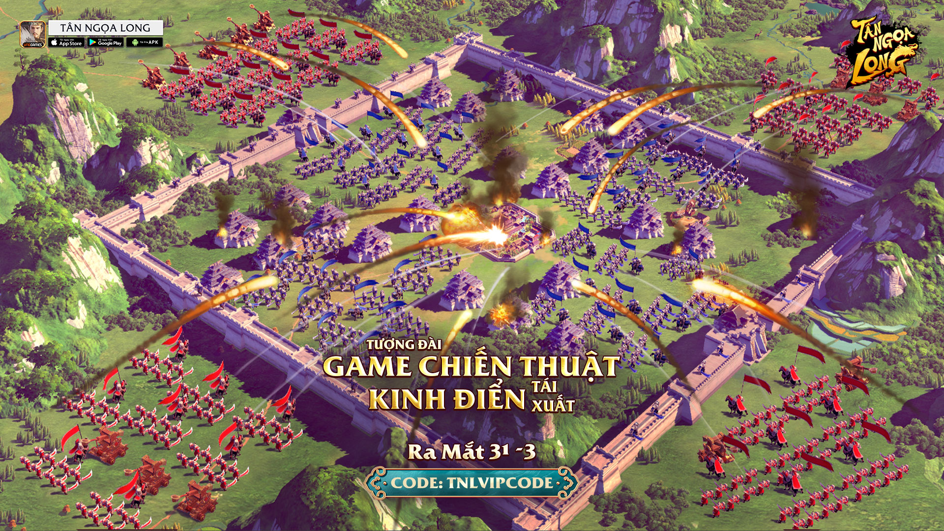 Tân Ngọa Long: Game mobile chiến thuật cực đỉnh của VNG chính thức trình làng