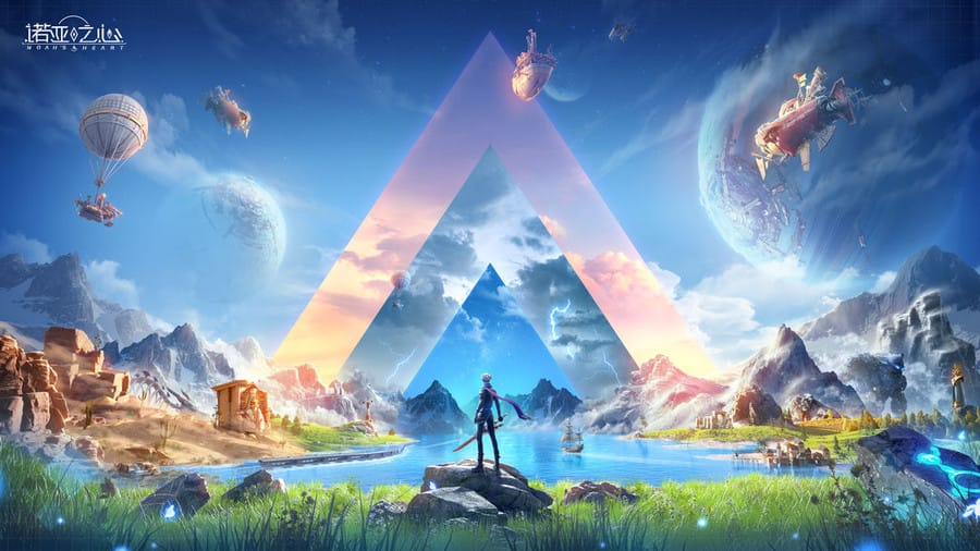 Noah Heart Mobile - game thế giới mở mới của Tencent - là đối thủ được đặt lên bàn cân với Genshin Impact