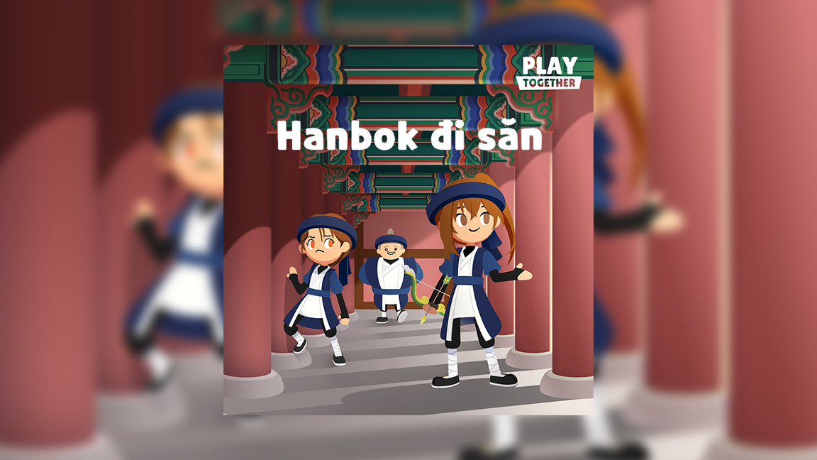 Tiếp thu góp ý từ game thủ, Play Together mở bán trang phục "Hanbok đi săn" siêu cool bằng Kim Cương