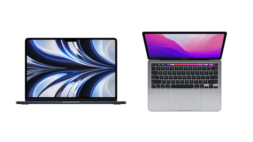 MacBook Air M2 vs MacBook Pro M2: Cùng mức giá chọn hiệu năng hay thiết kế?