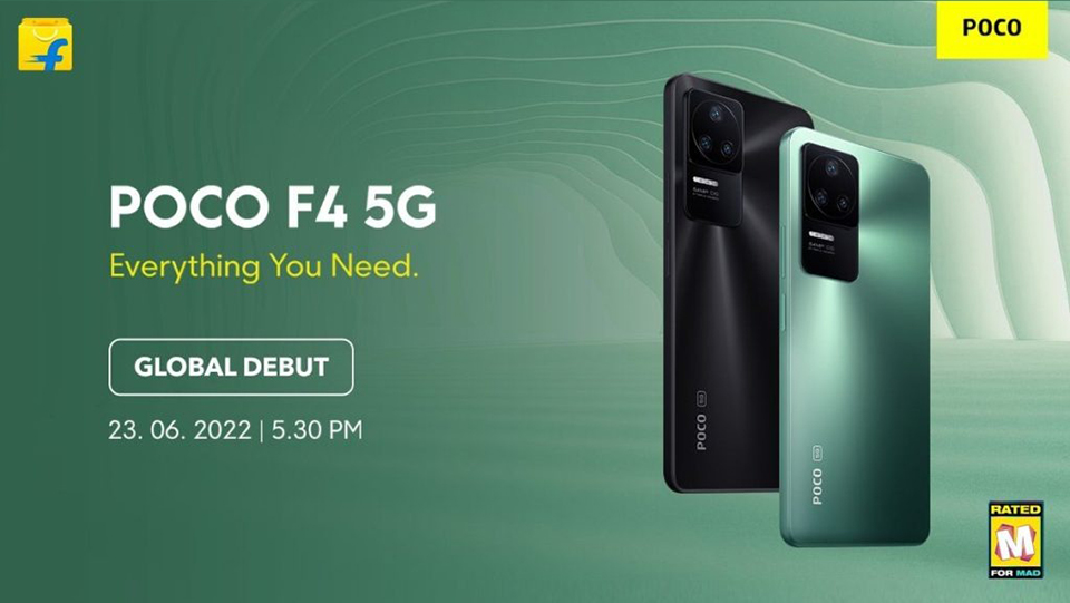 Xiaomi sẽ ra mắt POCO F4 5G, X4 GT vào ngày 23 tháng 6
