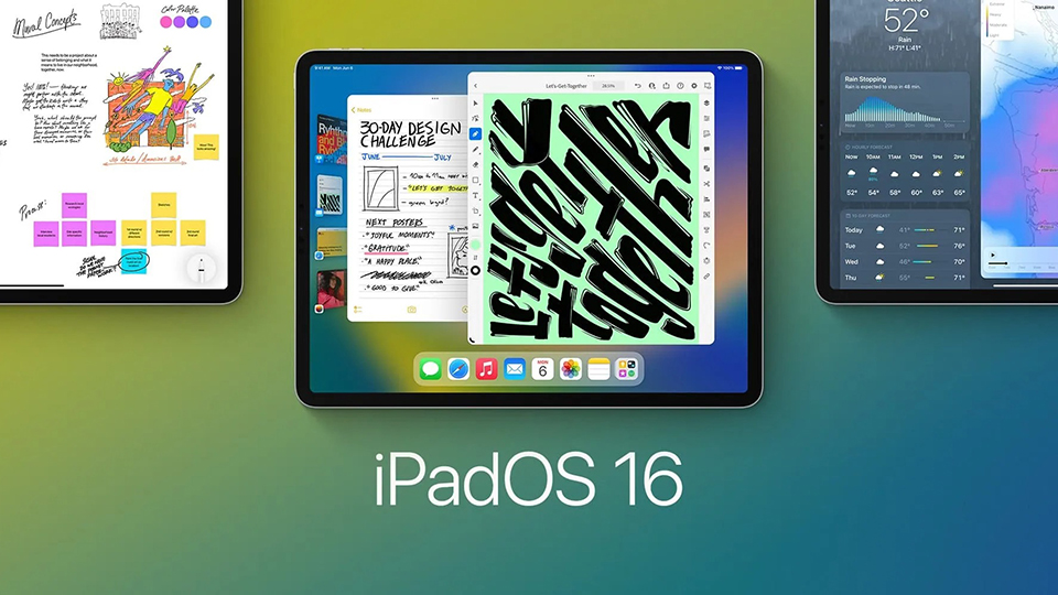 iPadOS 16: Đây là những tính năng mới dành riêng cho iPad M1