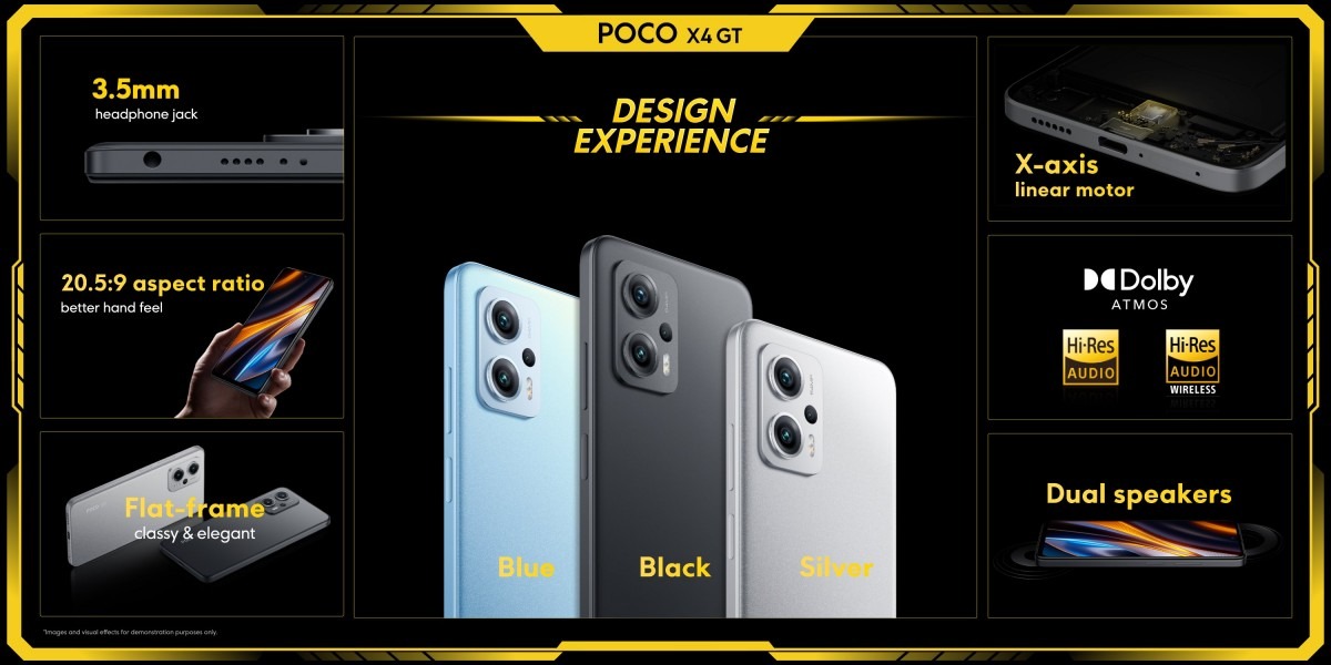 POCO X4 GT ra mắt: MediaTek Dimensity 8100, màn hình 144Hz, giá từ 9.3 triệu đồng