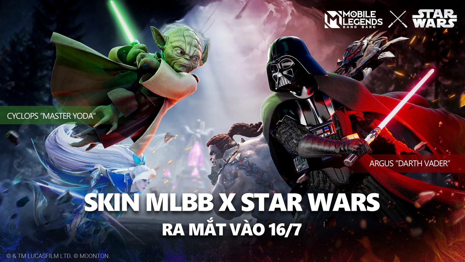 Mobile Legends x Star Wars giai đoạn 3 và cơ hội sở hữu các trang phục cực ngầu