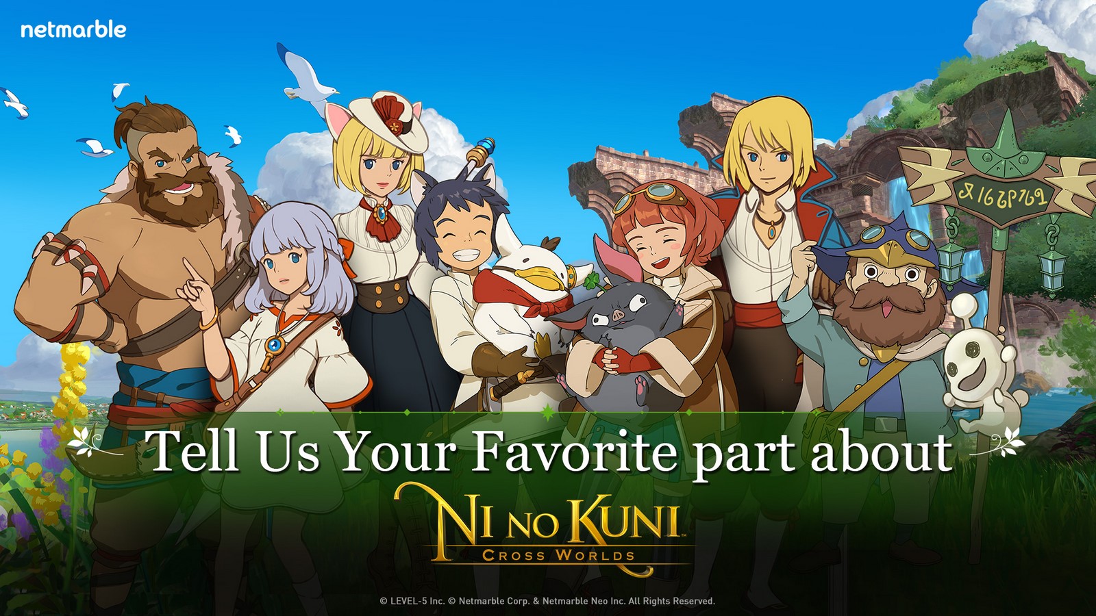 Ni no Kuni: Cross Worlds tung bản cập nhật mới cho game thủ lập vương quốc của riêng mình