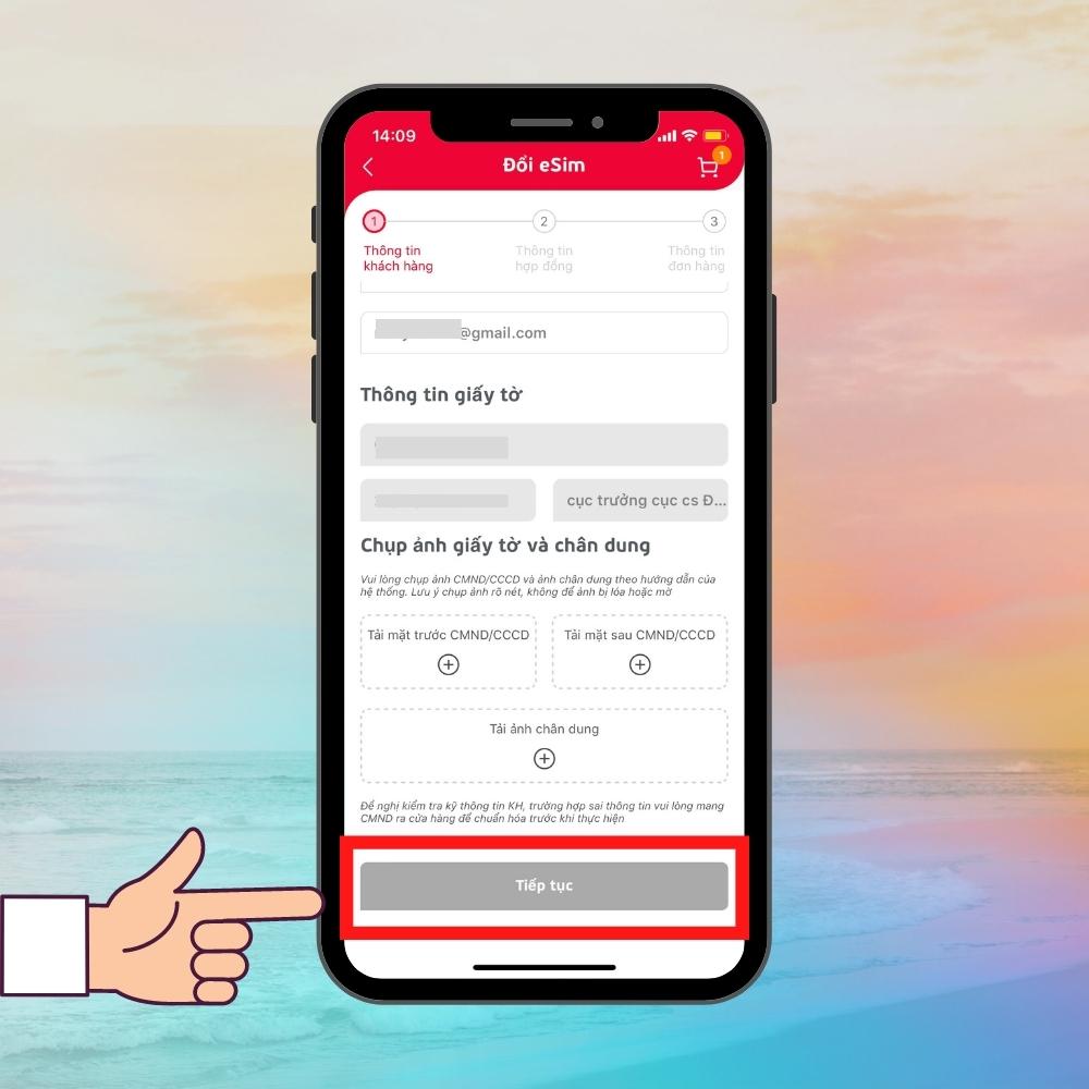 Hướng dẫn cách đăng ký eSim Viettel online nhanh chóng tại nhà 6