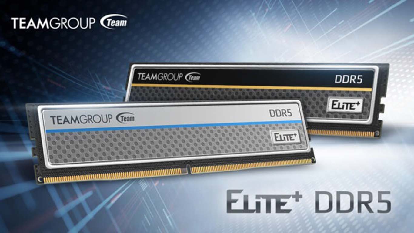 TEAMGROUP ra mắt thế hệ RAM mới Elite PLUS DDR5: Tốc độ lên đến 6000 Mbps, CL 40, 32GB Kits, giá 6.3 triệu đồng TEAMGROUP ra mắt thế hệ RAM mới Elite PLUS DDR5: Tốc độ lên đến 6000 Mbps, CL 40, 32GB Kits, giá 6.3 triệu đồng