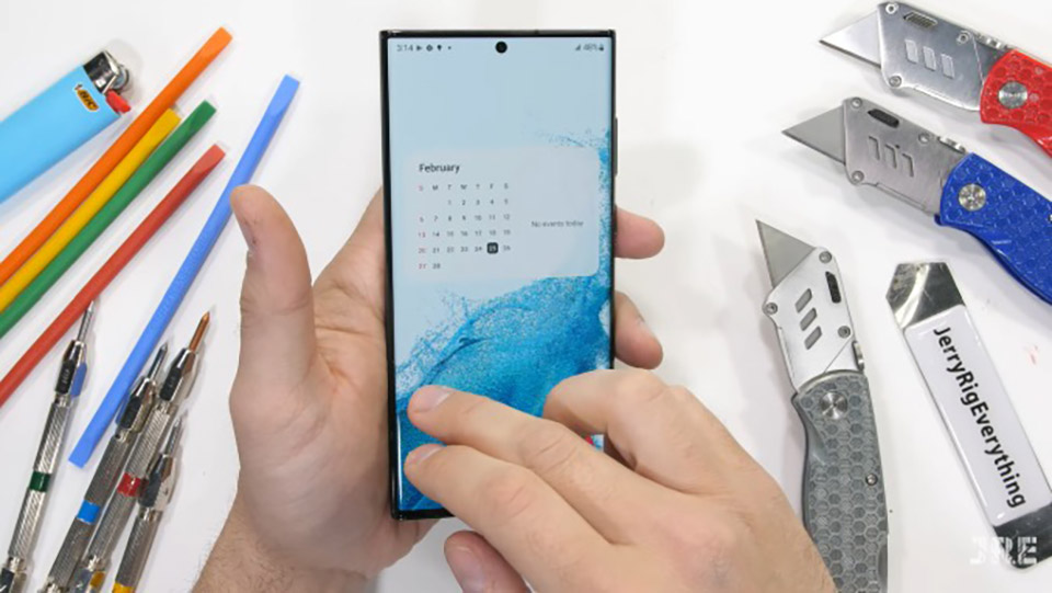 Dòng Galaxy S trong tương lai sẽ không có phím bấm vật lý?